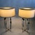 Mid 20th Century Murano Mirrored Globe Large Lamps - A Pair For Sale - Image 9 of 12
