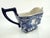 Blue Antique Late 19th Century English Adams Blue and White Transferware Gravy Boat For Sale - Image 8 of 12