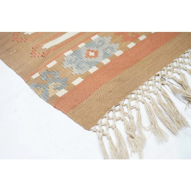 1950s Vintage Kilim Rug 3'0'' x 4'7'' For Sale - Image 5 of 9