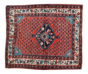 Vintage Engelas Rug Mat- 1'11" X 2'4"