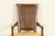 Henredon French Regency Louis XVI Carved Walnut Cane Back Armchairs, Pair For Sale In South Bend - Image 6 of 16