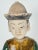 Ceramic Pair of Ming Dynasty Court Figures on Lacquer Stands For Sale - Image 7 of 12