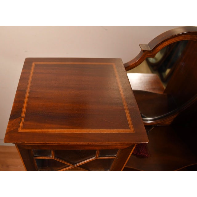 We are pleased to offer this gorgeous Antique English Edwardian secretary desk, from the 1900s. This desk is made of...