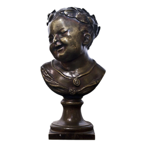 19th Century Young Emperor Bust