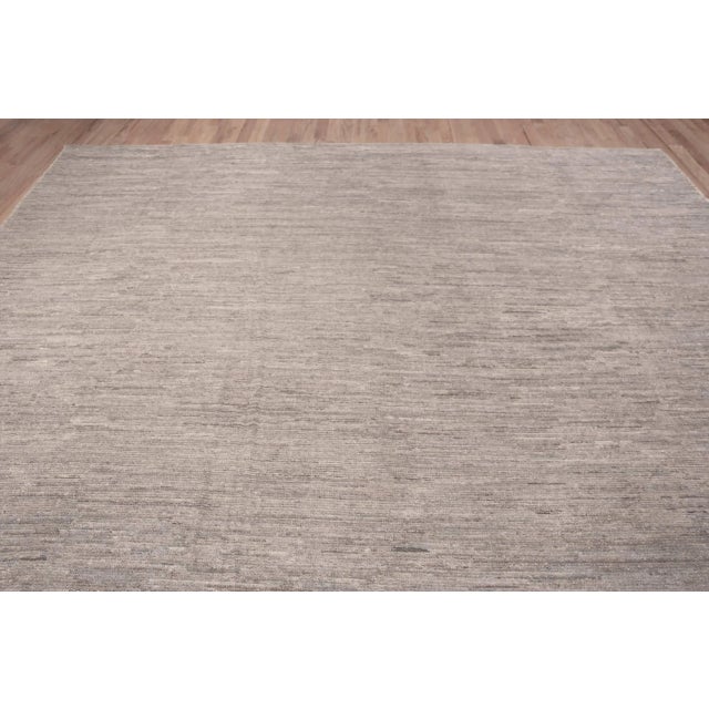 Modern Nazmiyal Collection Minimalist Modern Area Rug For Sale - Image 3 of 7