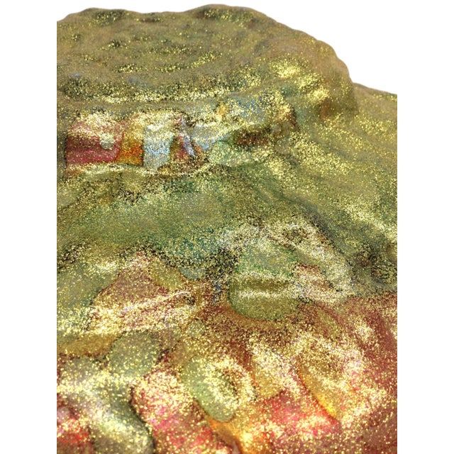 Artisan Hand Blown Glass Art Coffee-Table Bowl For Sale - Image 10 of 12