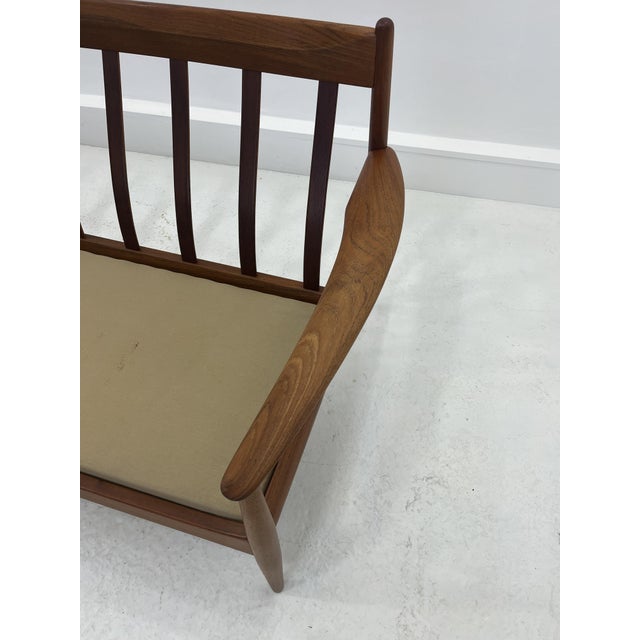 FD 118 Teak Sofa by Grete Jalk for France & Daverkosen, 1950s For Sale - Image 11 of 14