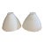 Vintage Milk Glass Lamp Shade, Set of 2 For Sale