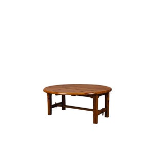 Pine Folding Coffee Table, 1950s For Sale