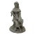 Late 19th Century Painted French Cast Iron Statue For Sale