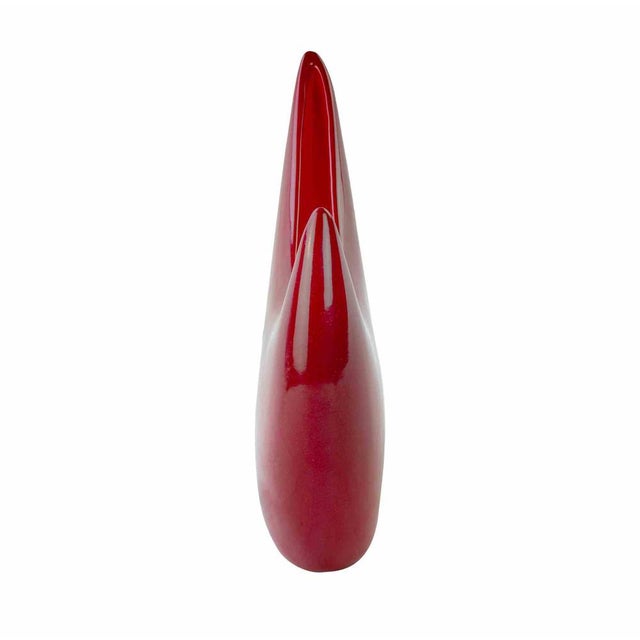 Vintage Ceramic Vase by EKO Ceramik, Poland, 1990s. L 23 x h 25 cm. Very good conditions.