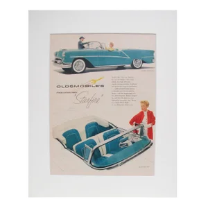 1960s Oldsmobiles Starfire Matted Advertisement