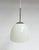 This is the delta ceiling lamp by louis poulsen from the 1960s. A 21 cm high glass design lamp with metal suspension...