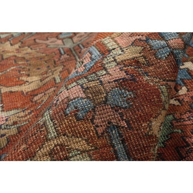 Late 19th Century Persian Bakshaish Rug, 08'05 X 11'01 For Sale In Dallas - Image 6 of 10