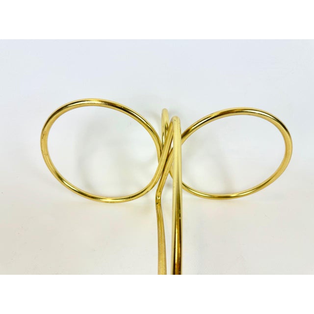 Mid-Century Austrian Cast Iron and Brass Umbrella Stand, 1960s For Sale - Image 9 of 10