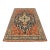 Heriz Rug 9’10” X 13’11” Orange Wool Traditional Hand-Knotted Carpet For Sale