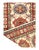 Traditional Pasargad DC Fine Hand Knotted Kazak Runner Rug For Sale - Image 3 of 4