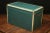 Vintage Green Mail Trunk For Sale - Image 3 of 8