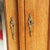 Brown Art Nouveau Wardrobe in Oak with Oval Mirror For Sale - Image 8 of 17