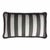 Contemporary Striped Outdoor Happy Cushion Covers from Lo Decor, Set of 2 For Sale - Image 3 of 5