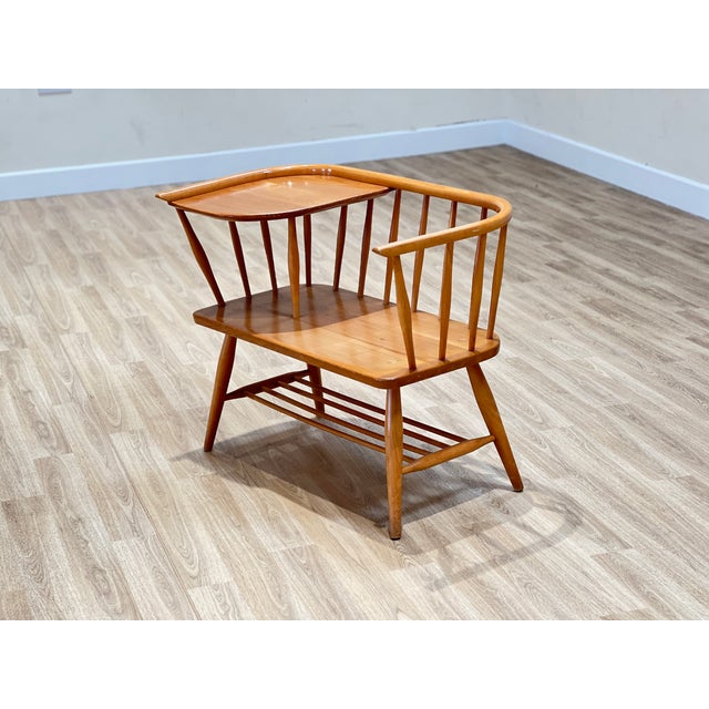 Telephone Seat attributed to Lucian Ercolani for Ercol, England, 1960s For Sale - Image 10 of 10