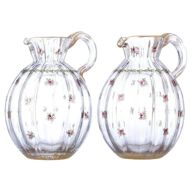 French Art Deco Jugs by Louis Damon, 1900, Set of 2 For Sale - Image 6 of 6