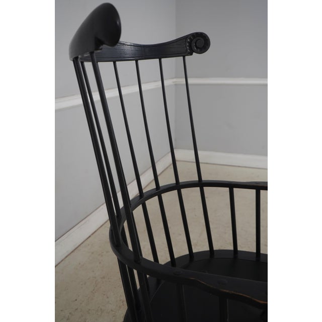 Lawrence Crouse Bench Made Windsor Armchair For Sale - Image 13 of 18