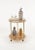 1970s Serving Cart in Acrylic Glass, Brass and Rattan in the style of Christian Dior, Italy, 1970s For Sale - Image 5 of 13