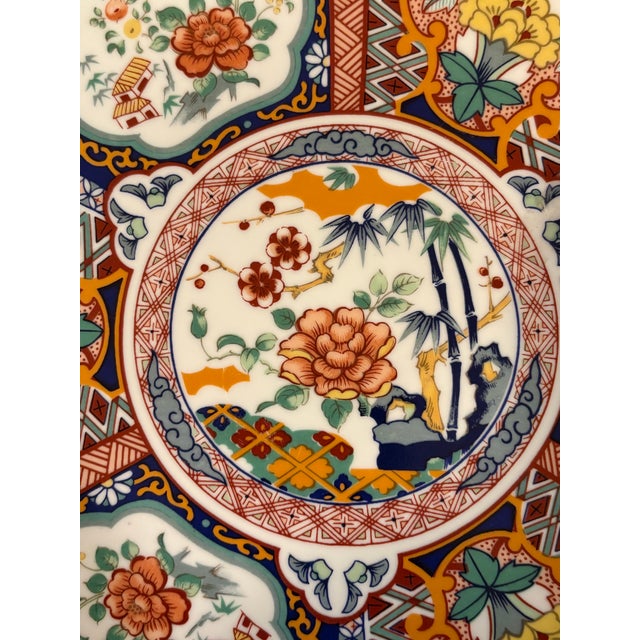 This vibrant plate in the Imari style was made by Hong Kong based Alsco Enterprises in the late twentieth century. Plate...
