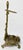 Antique French Cast Brass Hunting Motif Umbrella Stand or Fireplace Tool Holder For Sale - Image 4 of 7
