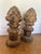 Vintage Pair of Carved Garden Acorns on Pedestal For Sale In Washington DC - Image 6 of 14