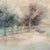 1950s 'The Seine in Winter' by Charles Gordon Harris, School of Paris, Tonalist, Snowy French Landscape, Mood For Sale - Image 5 of 9