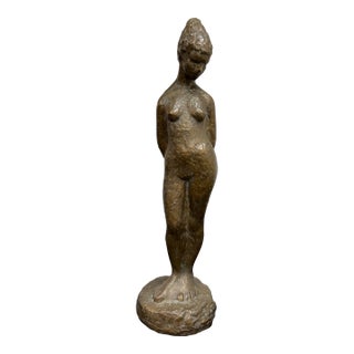 Circa 1968 Mary Lee Tilden Bronze Female Sculpture For Sale