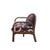 Miss Lo Bench in Stained Rattan by Popus Editions For Sale - Image 4 of 7