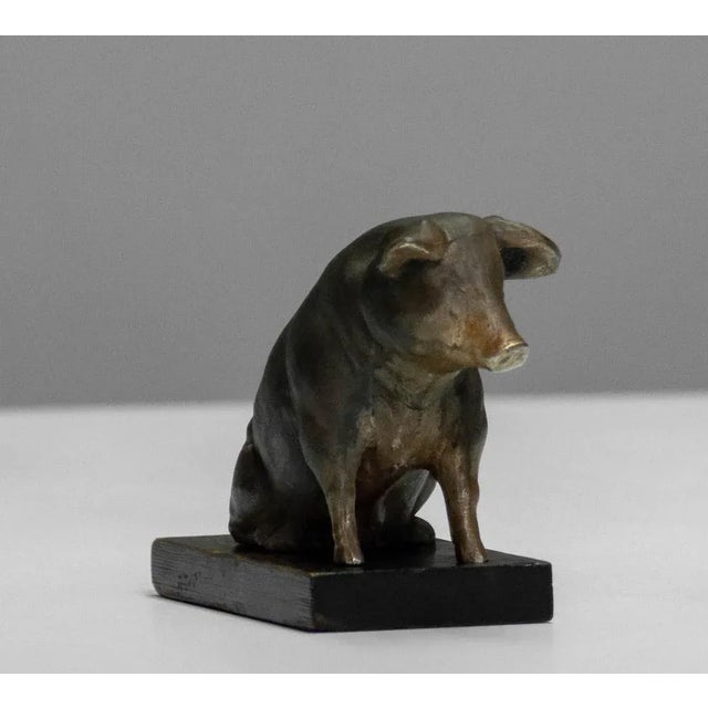 Swedish Piggy Bank or Money Box from Olof W. Nilsson, 1930s For Sale - Image 6 of 9