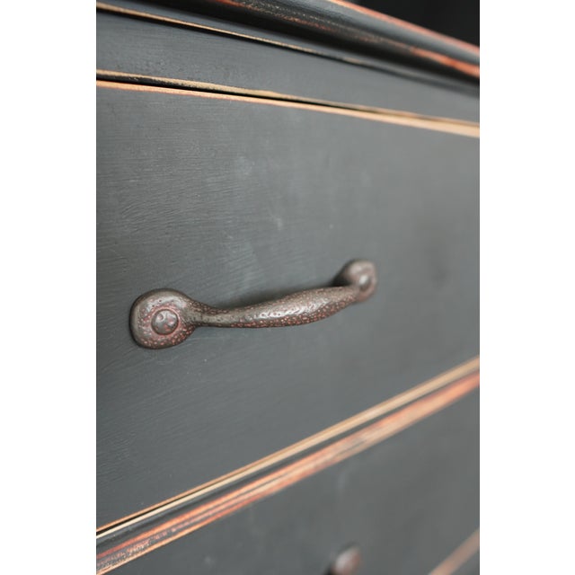 Vintage Painted Hutch For Sale - Image 12 of 13