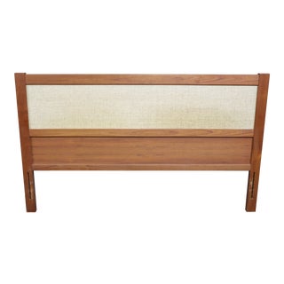 Full Size Mid Century Reversible Headboard For Sale