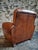 Mid-Century Modern Vintage Leather Club Chair, France, 1940s-1950s For Sale - Image 3 of 18
