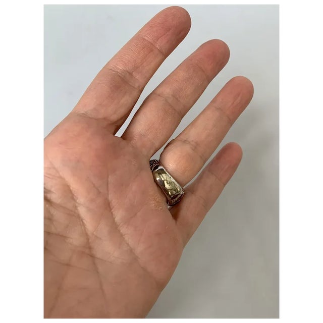 Early 21st Century Sterling & Resin Angelique De Paris Ring, Size 6.5 For Sale - Image 5 of 7