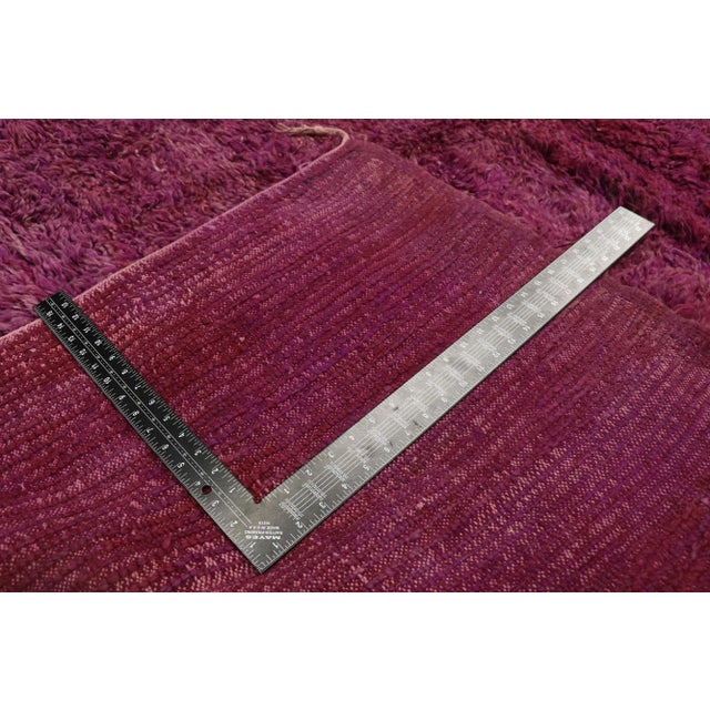 Mid 20th Century Vintage Berber Moroccan Rug - 06'06 X 11'07 For Sale - Image 5 of 10