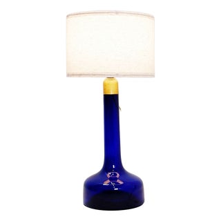 Table Lamp attributed to Gunnar Biilman-Petersen for Le Klint, Denmark, 1960s For Sale
