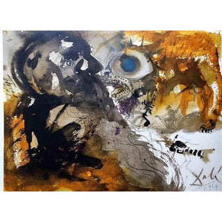 Salvador Dali, Leviathan, Lithograph, 1964 For Sale