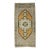 Turkish Mini Rug Oriental Hand Knotted Vintage Rug 1'10" x 3'8" #16269 For Sale