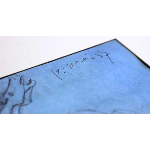 Pablo Picasso Lithograph Guernica Horse Study Ltd Ed, Framed Print For Sale - Image 4 of 5