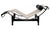 Vintage Le Corbusier, Pierre Jeanneret, Charlotte Perriand chaise lounge LC4 created in 1928's. Manufactured by Cassina...