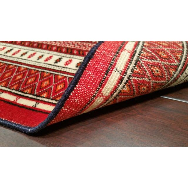 Persian Torkaman Knotted Rug - 8x11 - Size Cat. 9x12 For Sale - Image 4 of 4