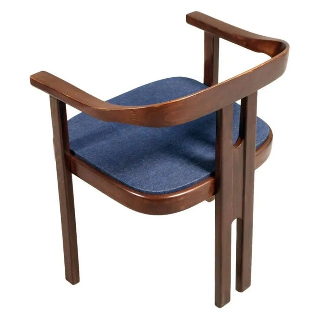 Mid-Century Modern Mid-Century Walnut Armchair For Sale - Image 3 of 7