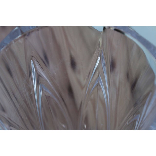Vintage Art Deco Vase in Glass, 1930s For Sale - Image 8 of 11