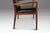 Set of Four (4) Restored Mid-Century Modern High-Back Dining Chairs in Walnut & Vinyl Attributed to Milo Baughman for Dillingham, Usa, C. 1960s For Sale - Image 12 of 18