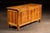 Early 20th Century Walnut Industrial Workbench With Swing-Out Stools For Sale - Image 4 of 18